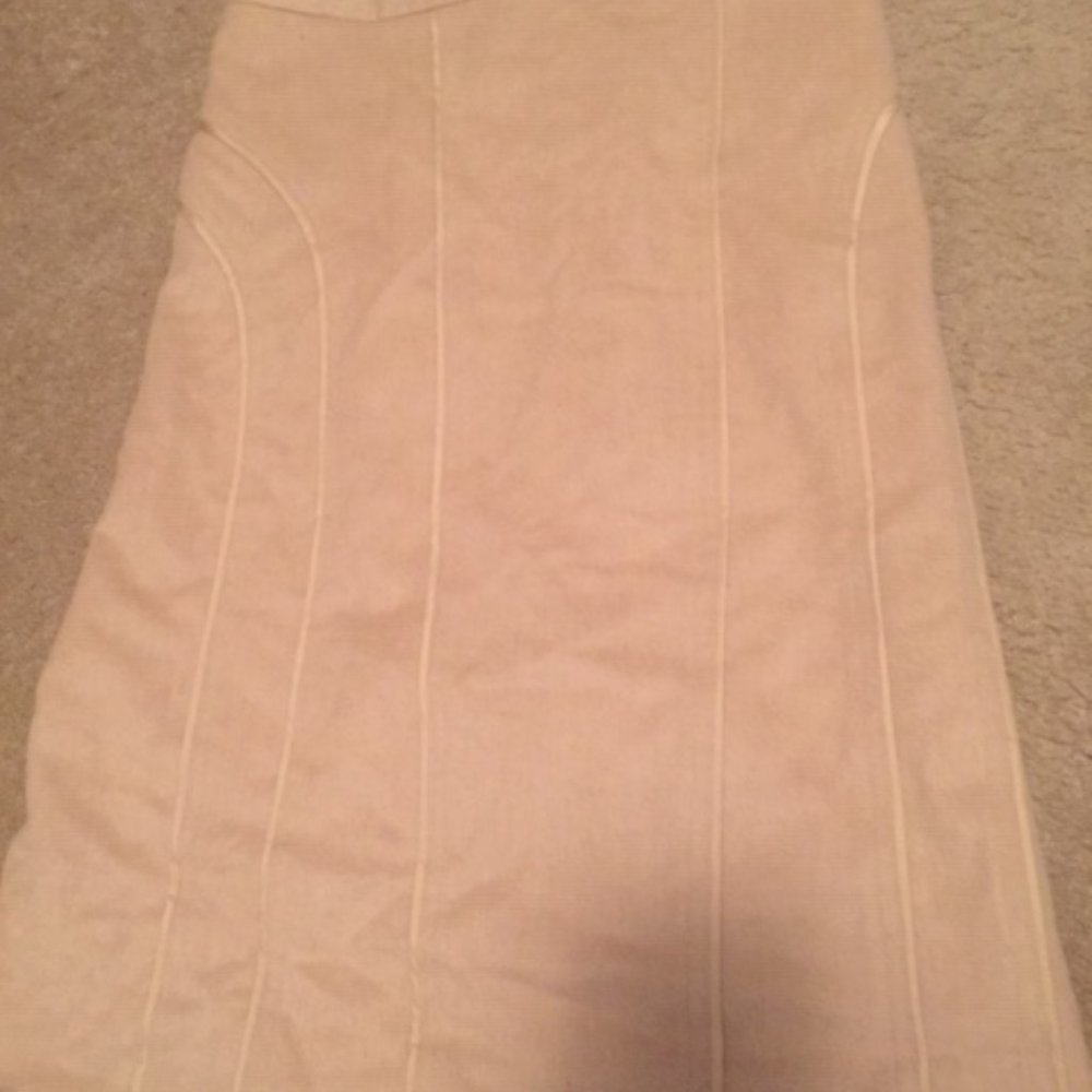 PHI skirt, NWT, baby camel hair tapered skirt, 4